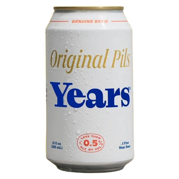 Years Beer - 'Original Pilsner' Non-Alcoholic Lager Beer (12OZ)