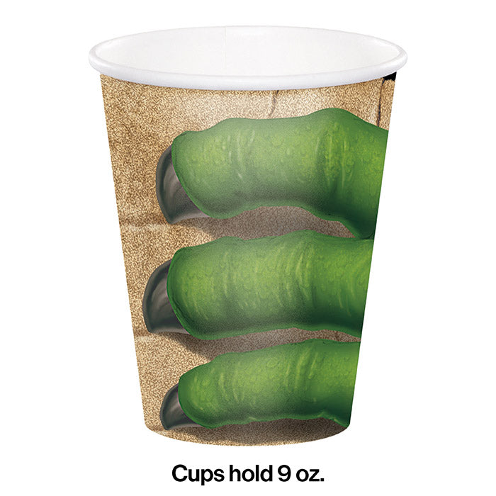 Bulk Dino Blast 9 oz Paper Cups (96 per Case)