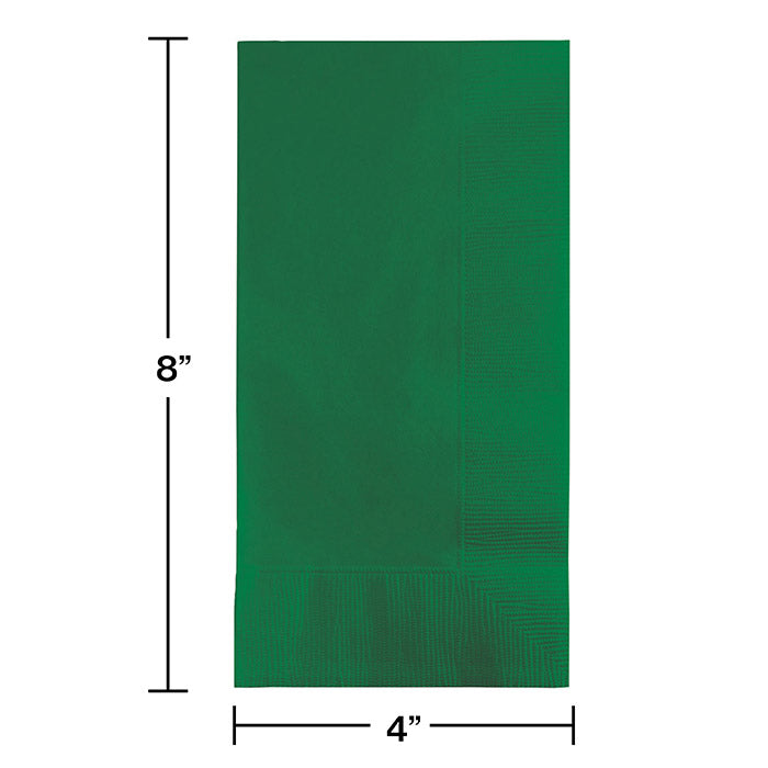 Bulk Emerald Green 2 Ply Dinner Napkins (600 per Case)