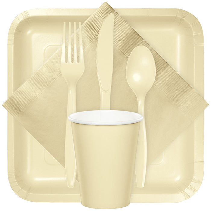 Bulk Ivory 2 Ply Dinner Napkins (600 per Case)