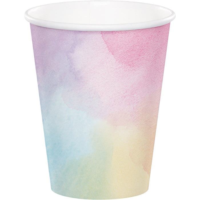 Bulk Iridescent Party 9 oz Paper Cups (96 per Case)