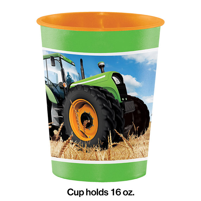 Bulk Tractor Time 16 oz Keepsake Cups (12 per Case)