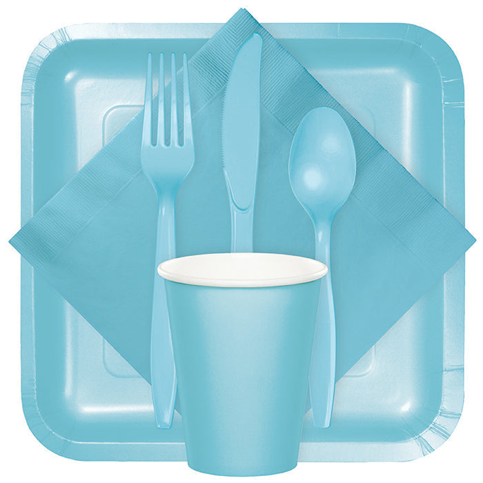 Bulk Pastel Blue Luncheon Napkins 3 ply (500 per Case)