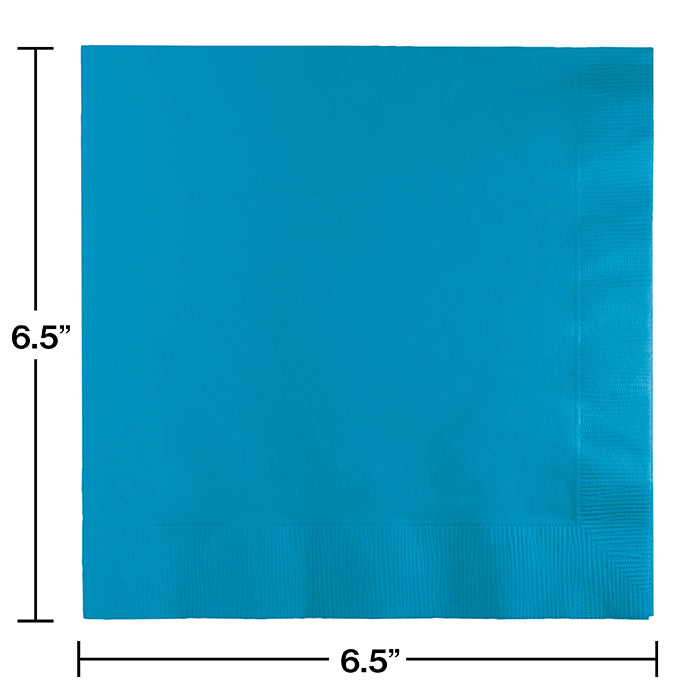 Bulk Turquoise Luncheon Napkins 3 ply (500 per Case)