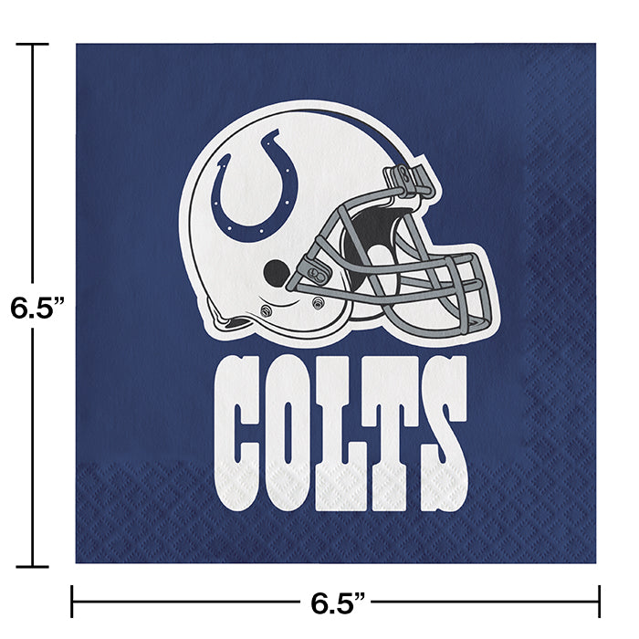 Bulk Indianapolis Colts Luncheon Napkins (192 per Case)