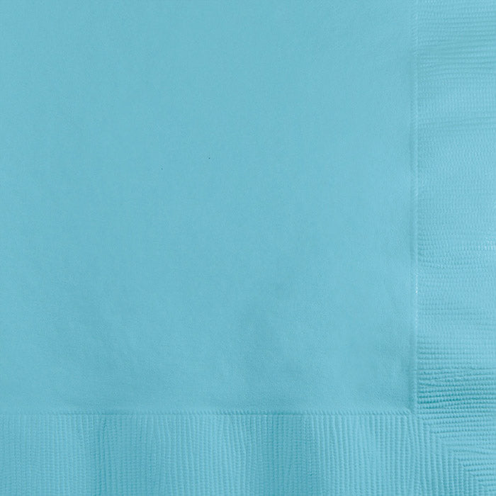 Bulk Pastel Blue Beverage Napkins 3 ply (500 per Case)