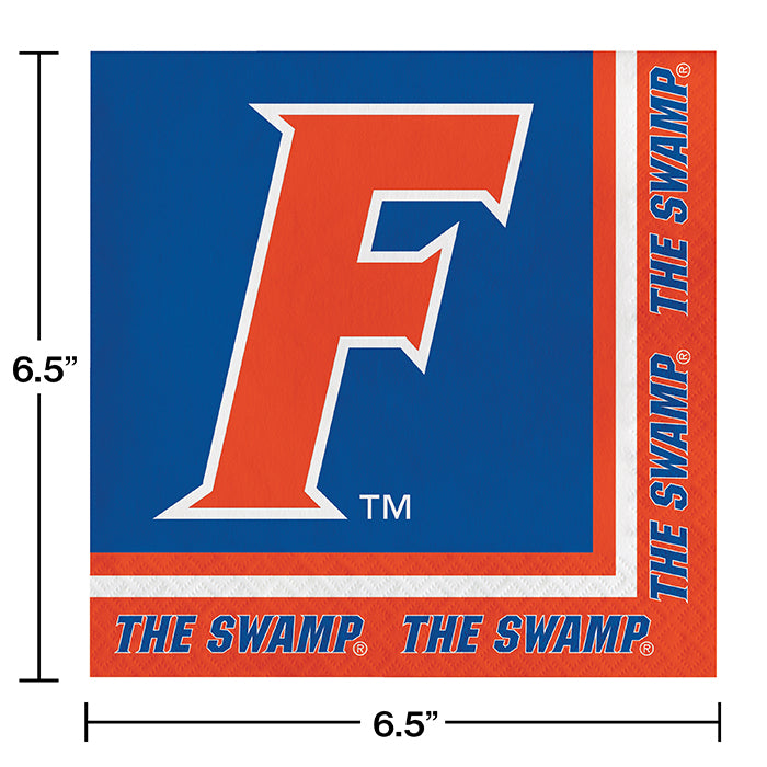 Bulk University of Florida Luncheon Napkins (240 per Case)