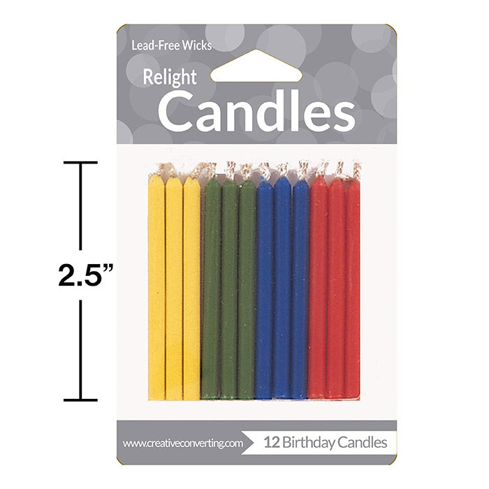 Bulk Magic Relight Candles (144 per Case)