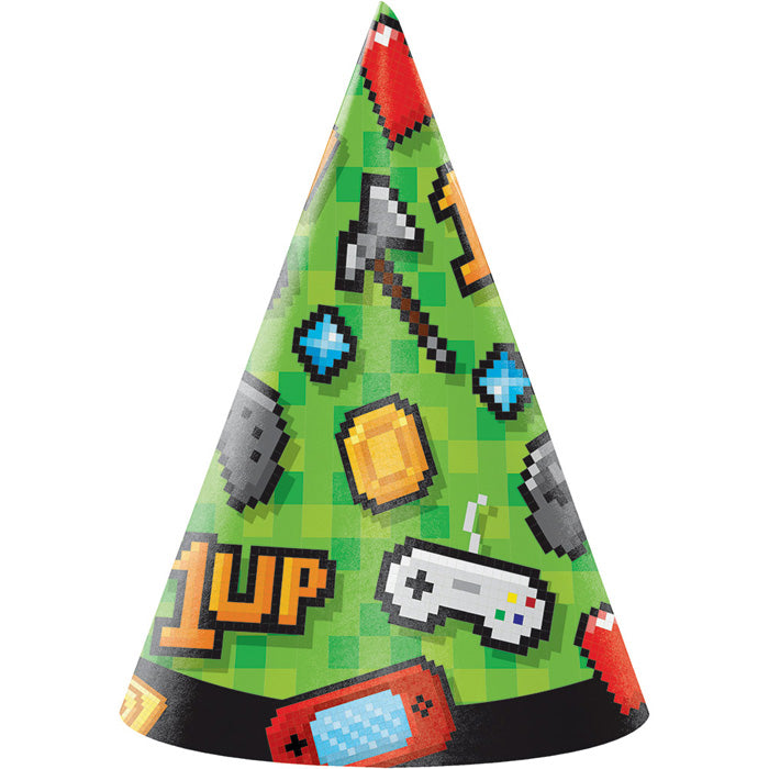 Bulk Video Games Party Party Hats (48 per Case)