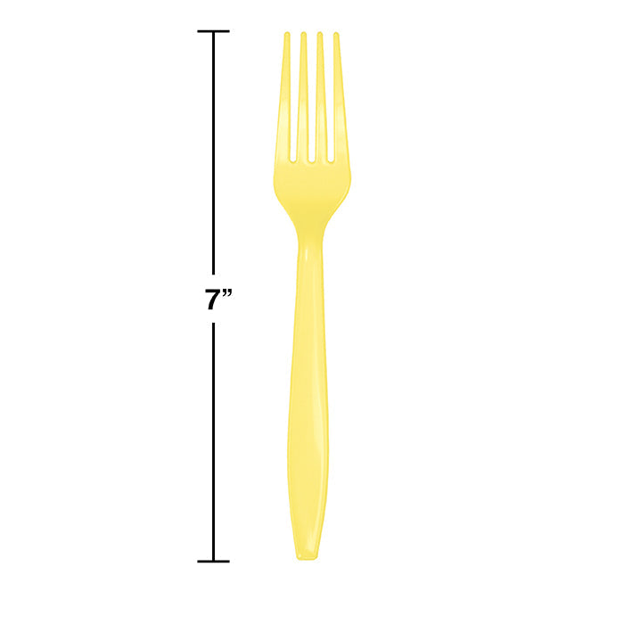 Bulk Mimosa Plastic Forks (288 per Case)