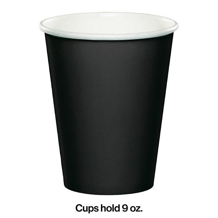 Bulk Black Velvet Value Friendly 9 oz Hot & Cold Paper Cups (96 per Case)