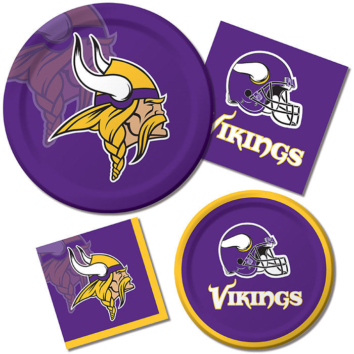 Bulk Minnesota Vikings Luncheon Napkins (192 per Case)