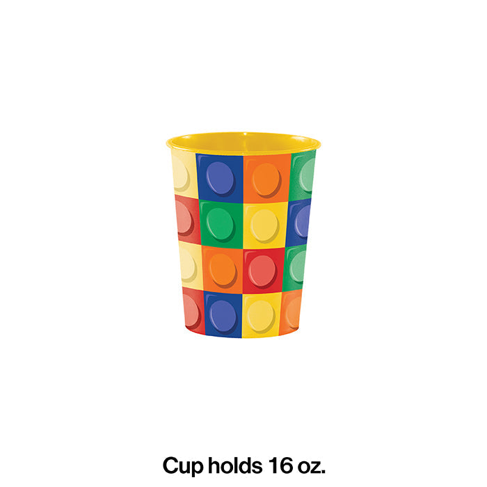 Bulk Block Party 16 oz Favor Paper Cups (12 per Case)