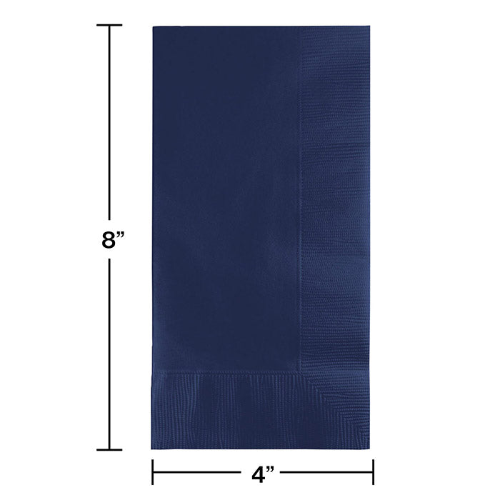 Bulk Navy 2 Ply Dinner Napkins (600 per Case)