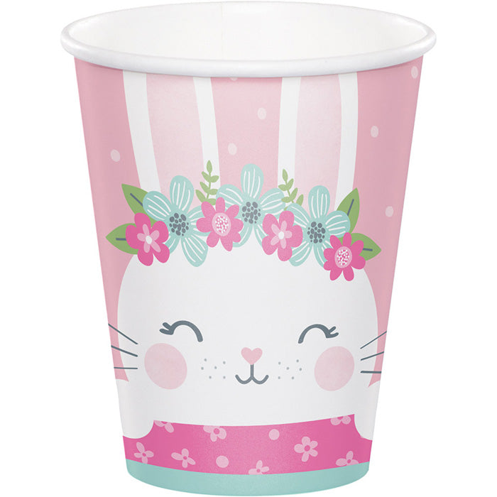 Bulk Bunny Party 9 oz Paper Cups (96 per Case)