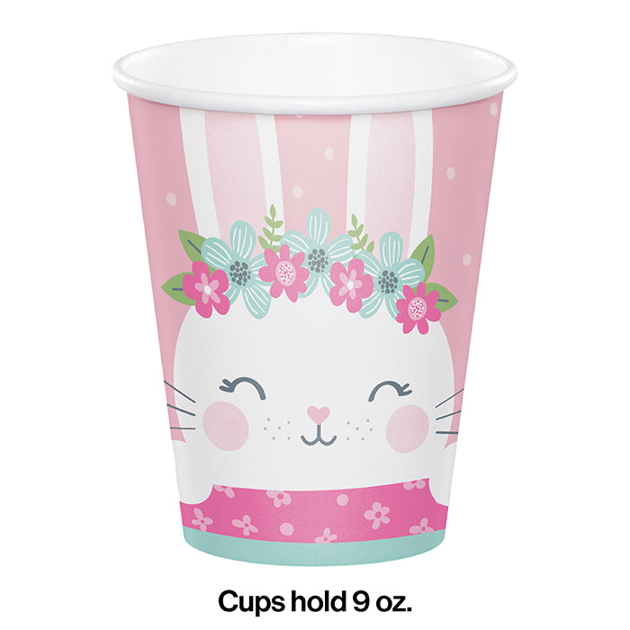 Bulk Bunny Party 9 oz Paper Cups (96 per Case)