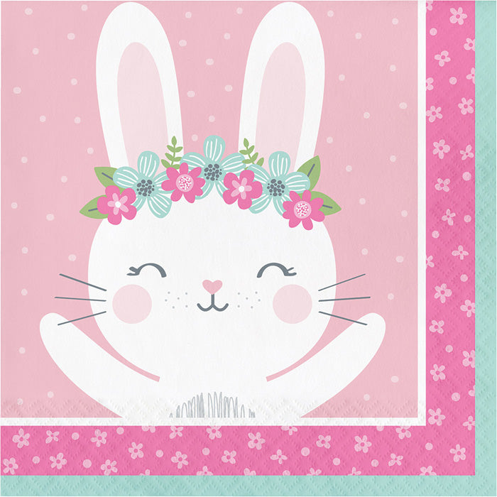 Bulk Bunny Party Luncheon Napkins (192 per Case)