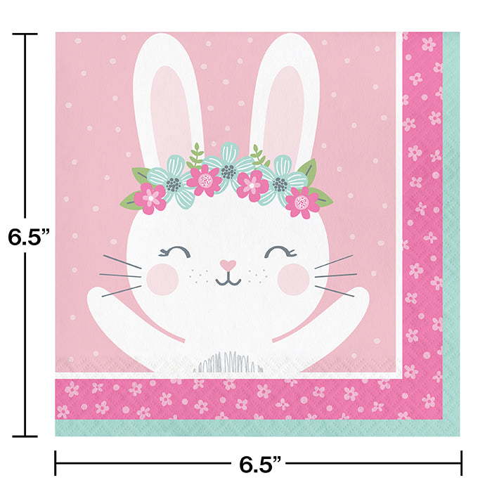 Bulk Bunny Party Luncheon Napkins (192 per Case)