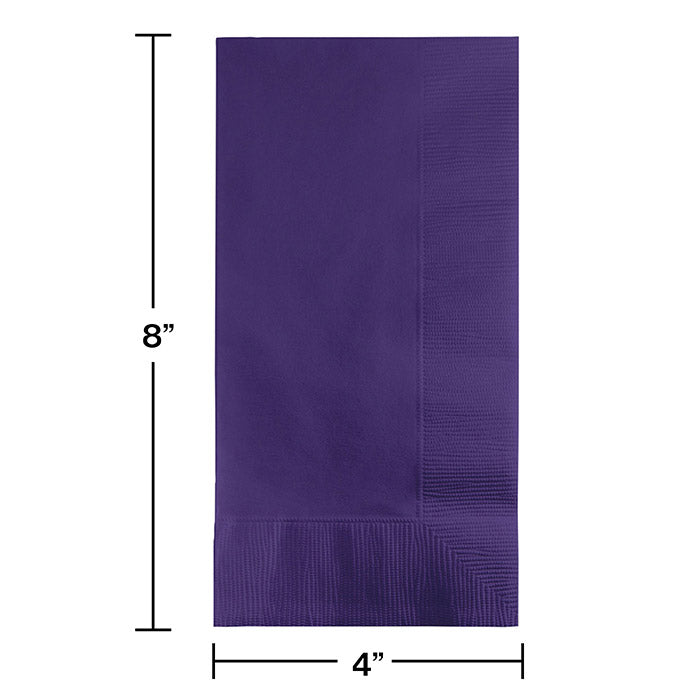 Bulk Purple 2 Ply Dinner Napkins (600 per Case)