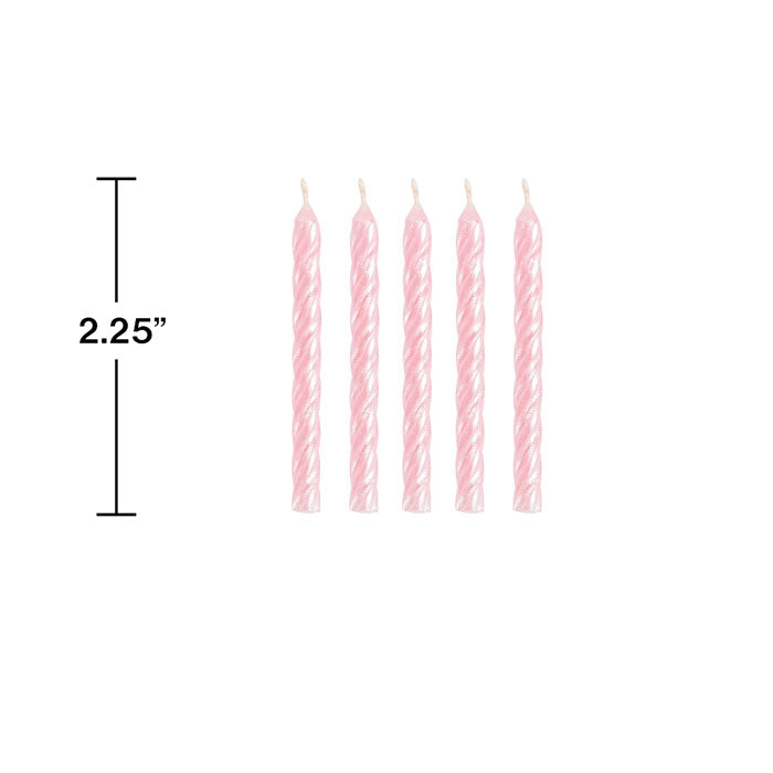 Bulk Iridescent Spiral Candles (288 per Case)