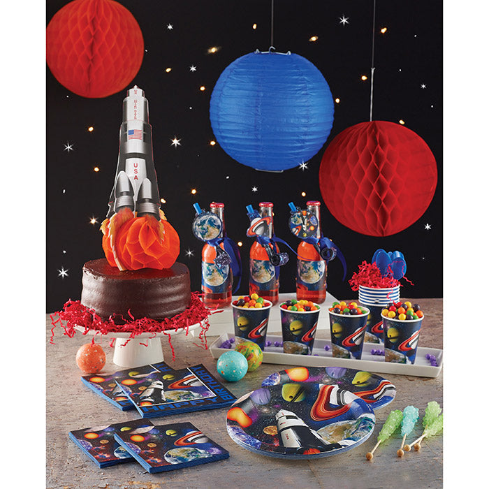 Bulk Space Blast Beverage Napkins (192 per Case)