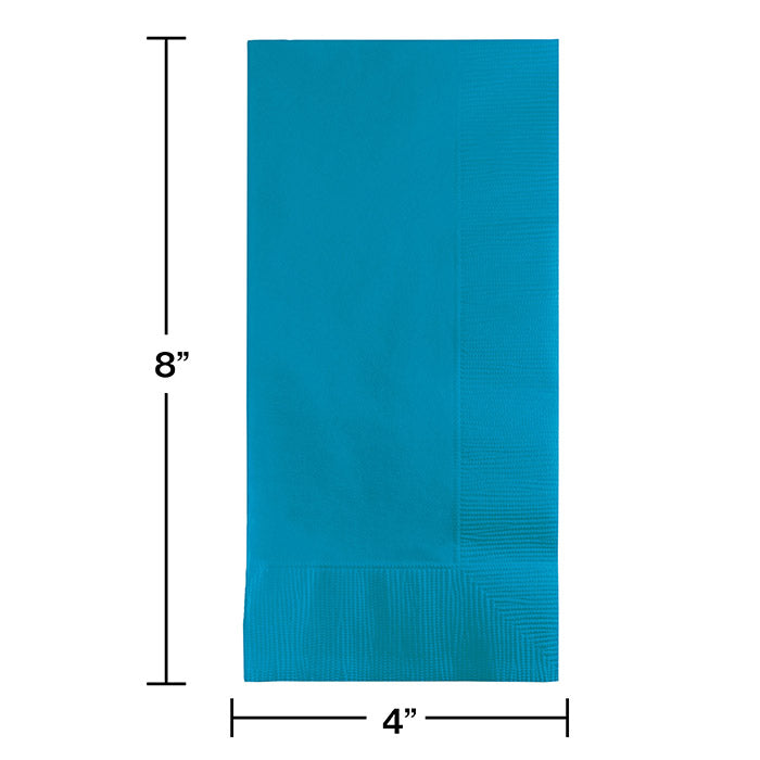 Bulk Turquoise 2 Ply Dinner Napkins (600 per Case)