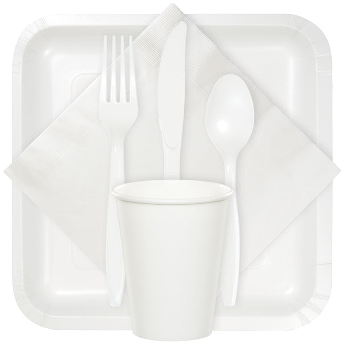 Bulk White Bulk Plastic Forks (600 per Case)