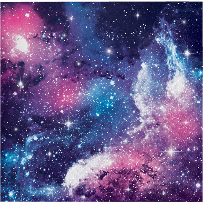 Bulk Galaxy Party Beverage Napkins (192 per Case)