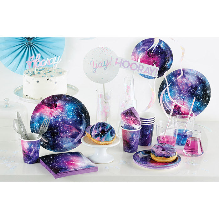 Bulk Galaxy Party 9 oz Paper Cups (96 per Case)