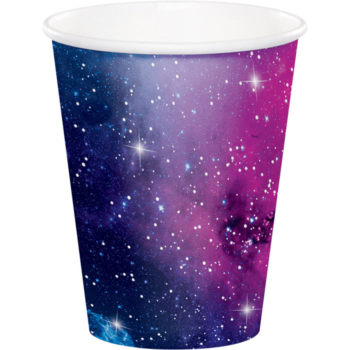 Bulk Galaxy Party 9 oz Paper Cups (96 per Case)