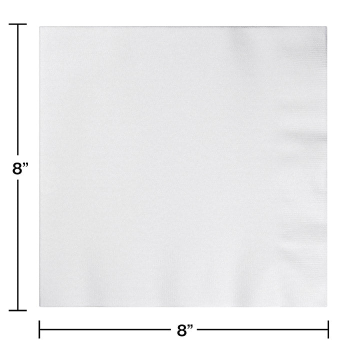 Bulk White Better than Linen Dinner Napkins Catering Pack (600 per Case)