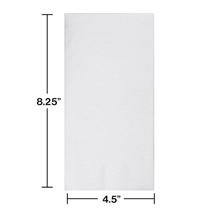 Bulk White Better than Linen Guest Towels (288 per Case)