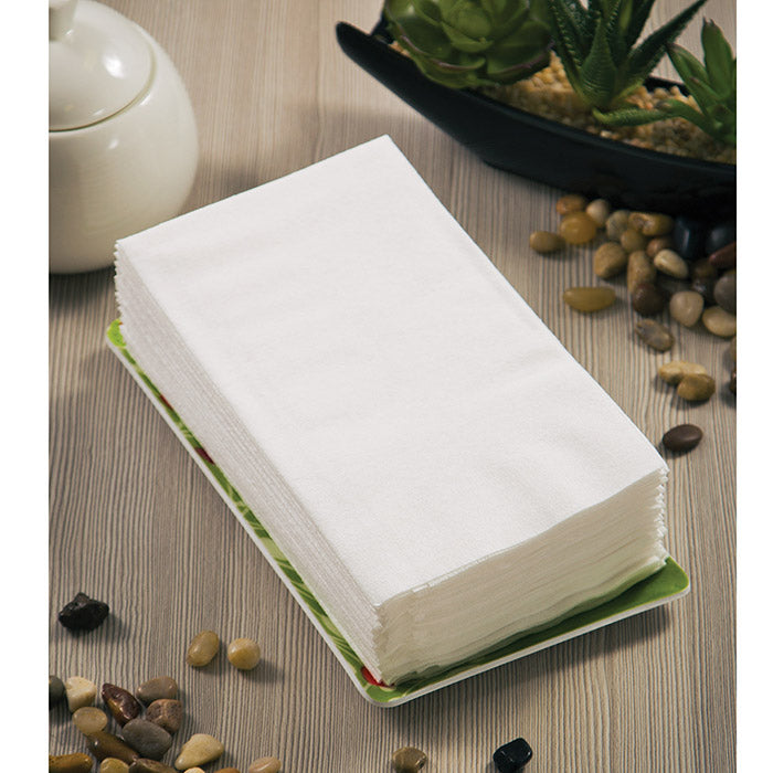 Bulk White Better than Linen Guest Towels (288 per Case)