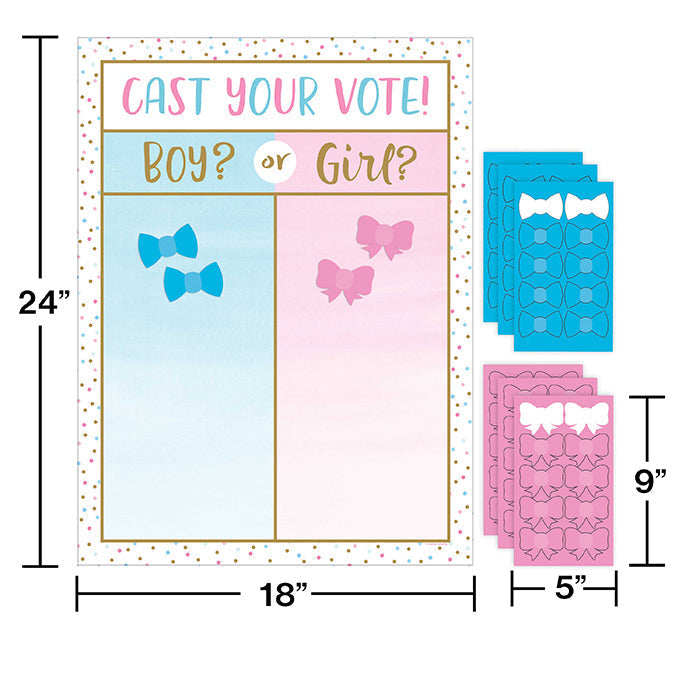 Bulk Gender Reveal Balloons Party Games (6 per Case)