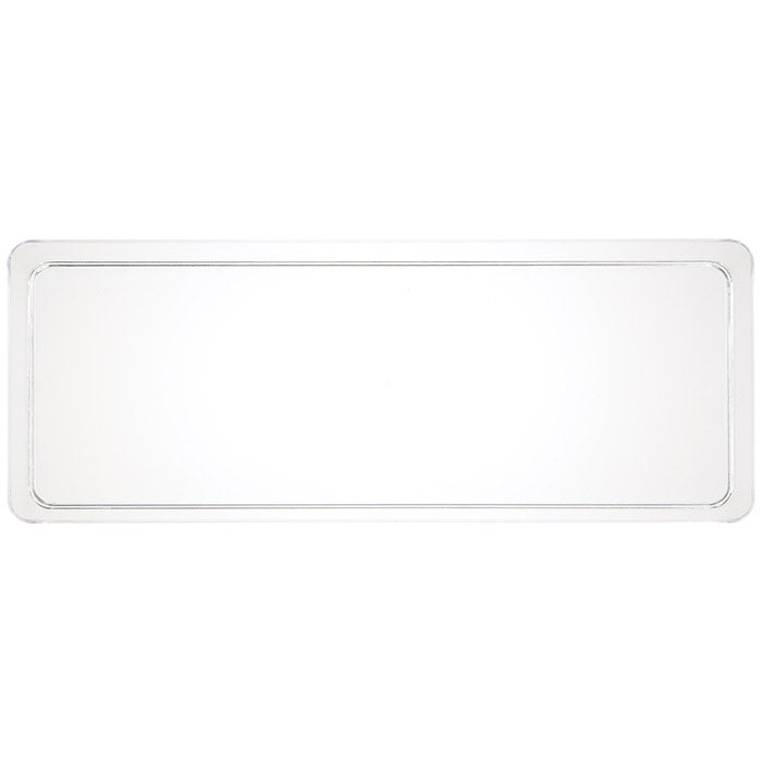 Bulk Clear TrendWare Rectangular Tray (6 per Case)