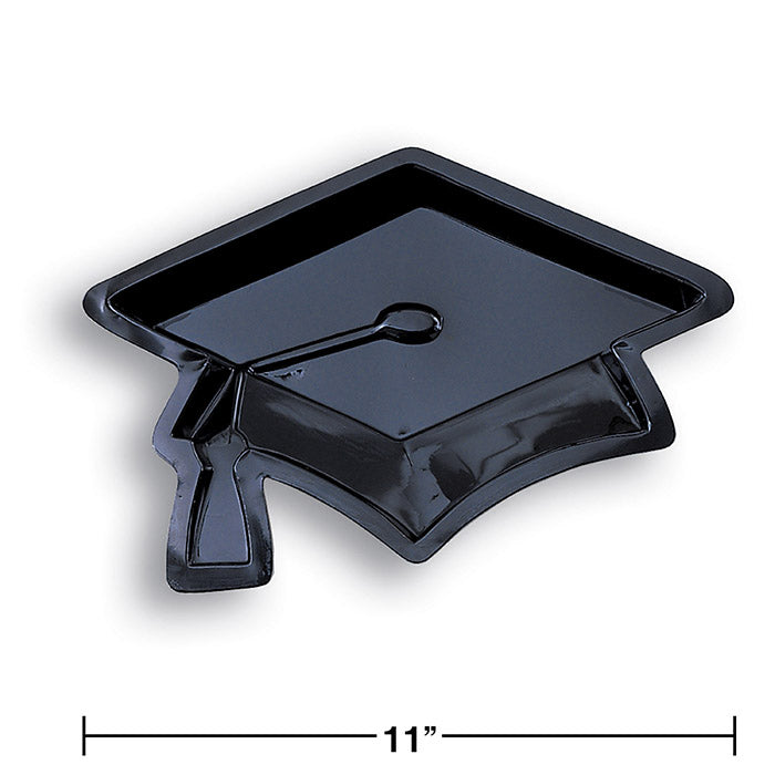 Bulk Graduation Cap Serving Tray (12 per Case)