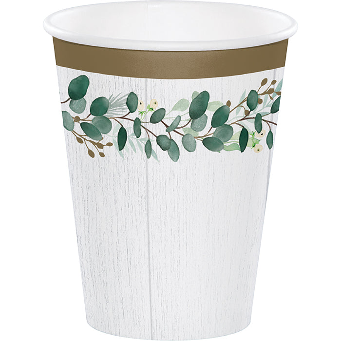 Bulk Eucalyptus Paper Cups (96 per Case)