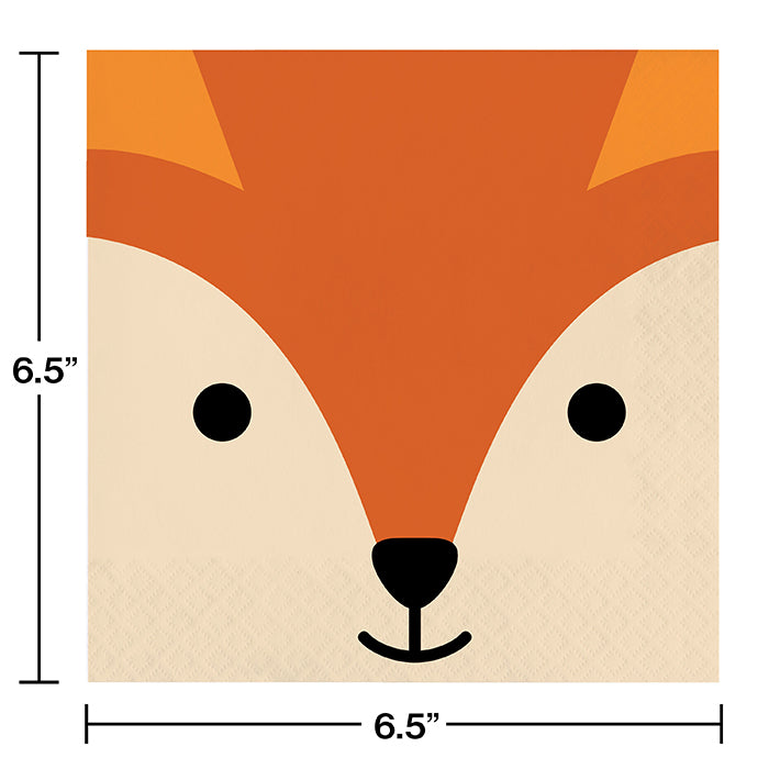 Bulk Fox Luncheon Napkins (192 per Case)