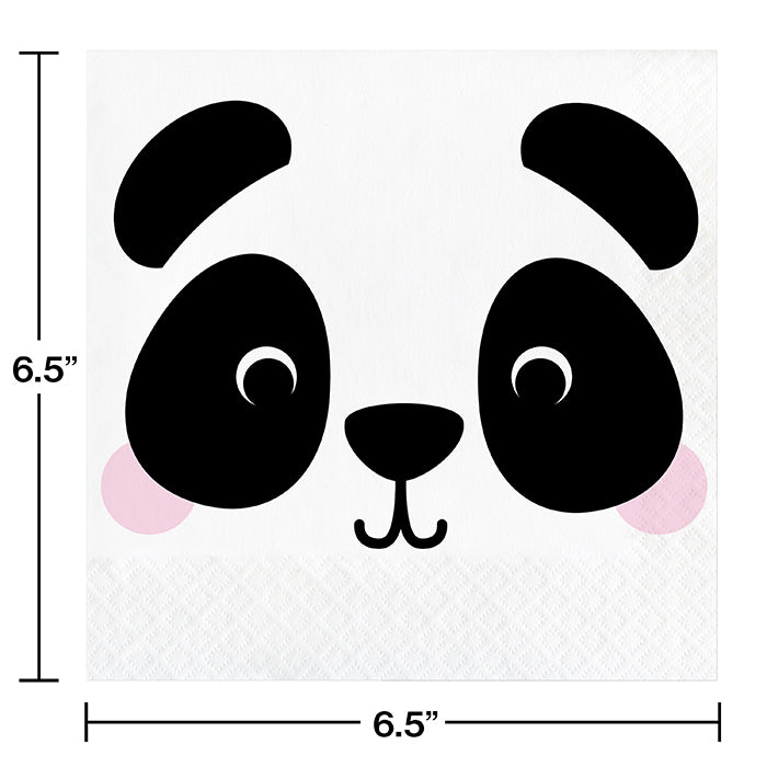 Bulk Panda Luncheon Napkins (192 per Case)