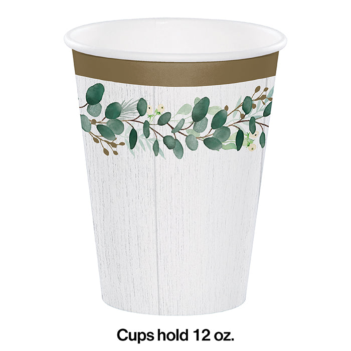 Bulk Eucalyptus Paper Cups (96 per Case)