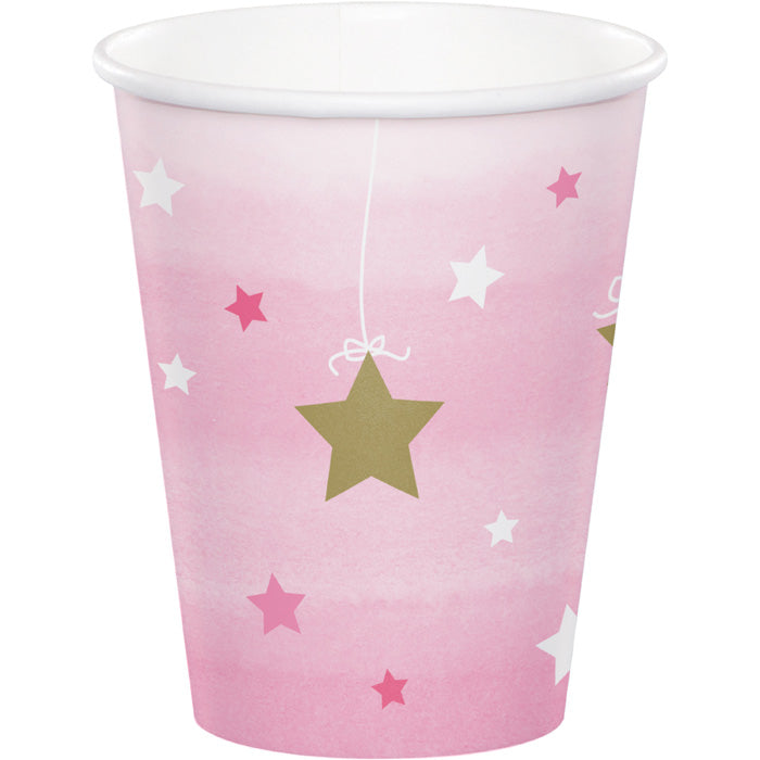 Bulk One Little Star Girl 9 oz Paper Cups (96 per Case)