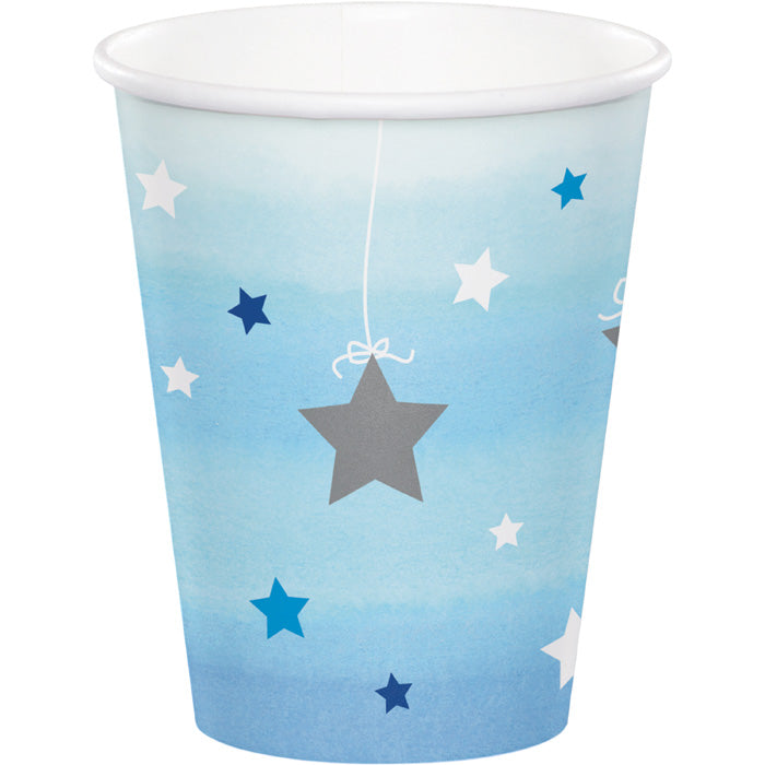 Bulk One Little Star Boy 9 oz Paper Cups (96 per Case)