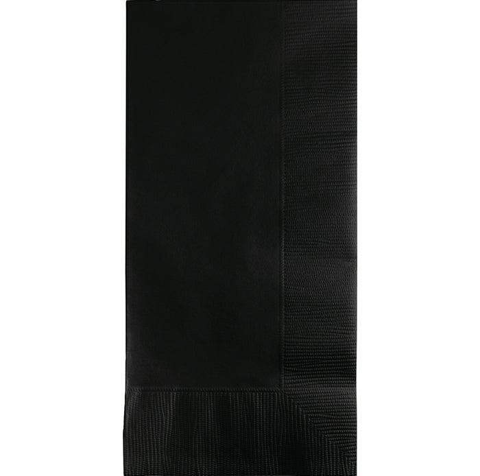 Bulk Black Velvet 2 Ply Dinner Napkins (600 per Case)