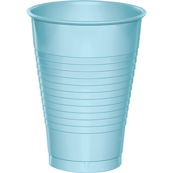 Bulk Pastel Blue 12 oz Plastic Cups (240 per Case)