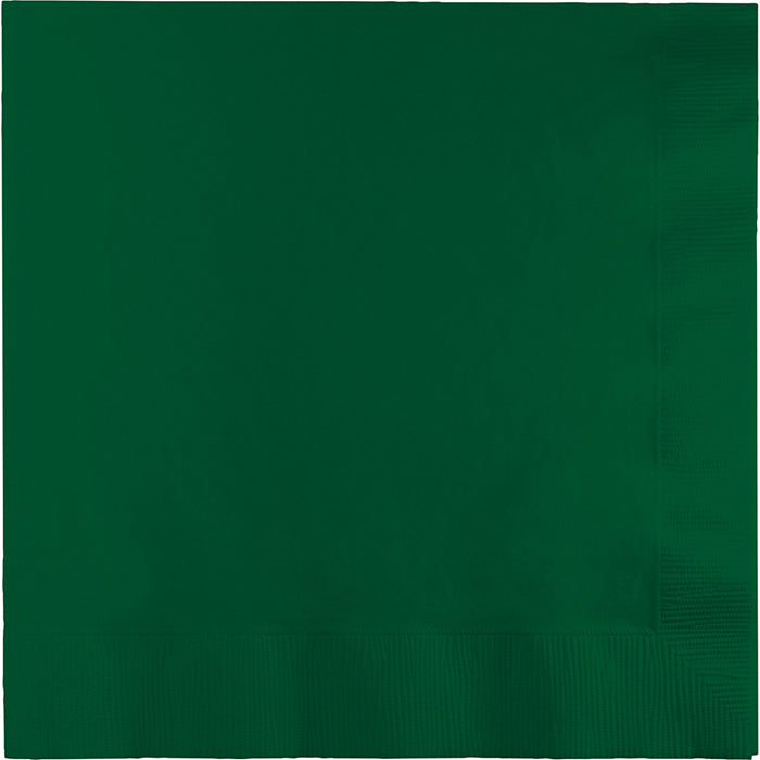 Bulk Hunter Green Luncheon Napkins 3 ply (500 per Case)