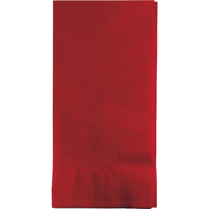 Bulk Classic Red 2 Ply Dinner Napkins (600 per Case)