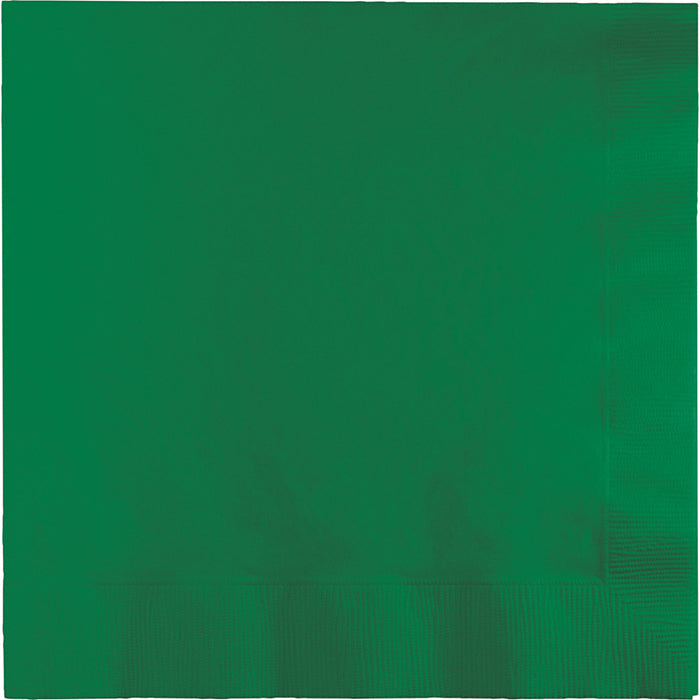 Bulk Emerald Green Dinner Napkins 3 Ply (250 per Case)