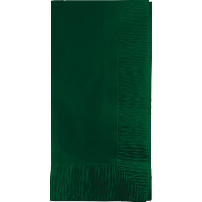 Bulk Hunter Green 2 Ply Dinner Napkins (600 per Case)