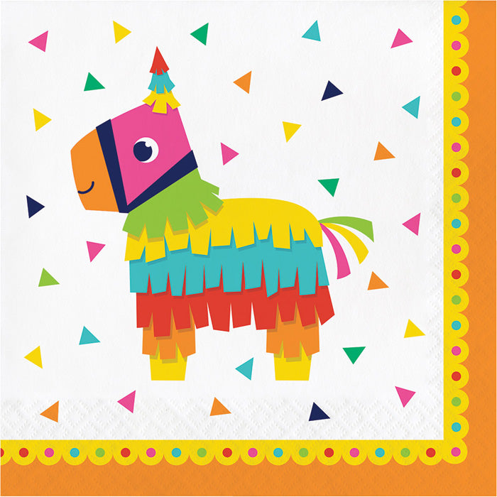 Bulk Fiesta Fun Luncheon Napkins (192 per Case)