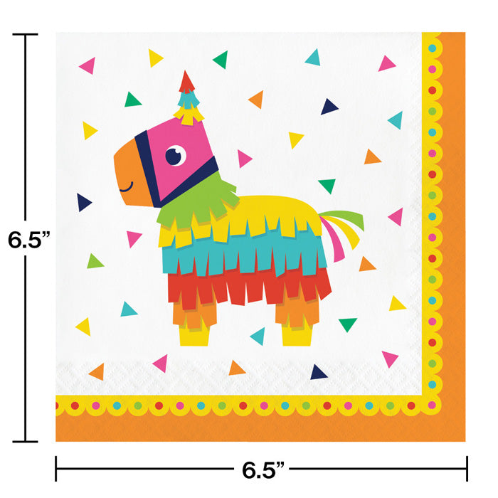 Bulk Fiesta Fun Luncheon Napkins (192 per Case)